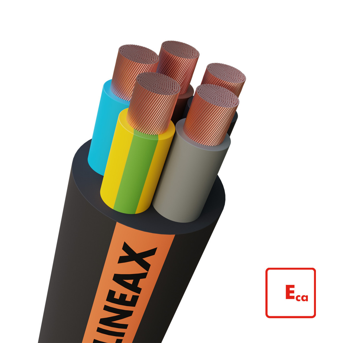 Nexans Mantelleiding H07RN-F eca lineax 5G95 MM2 MTR