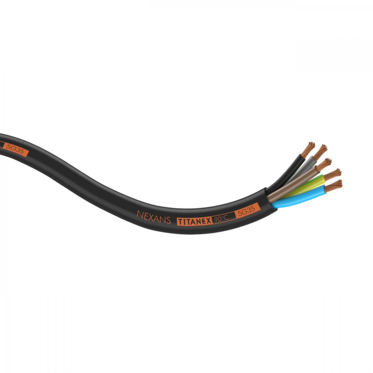 Nexans Mantelleiding H07RN-F eca titanex 12G2,5 MM2 MTR