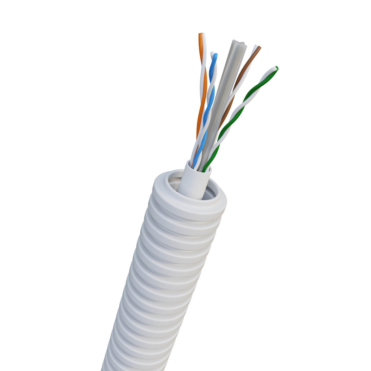 Nexans Voorbedrade buis N-line16 U/utp cat6 1xutp R100