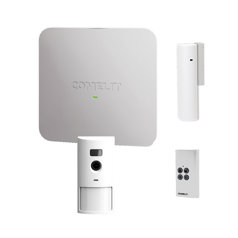 Nexus Alarmkit met pircam, magneetcontact en afstandsbediening