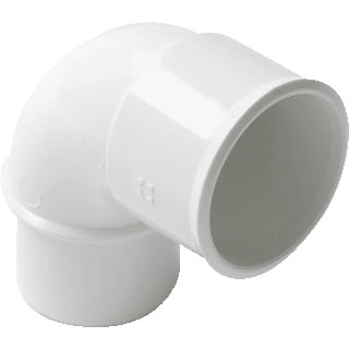 Nicoll PVC BOCHT 32 87GR M/S WIT
