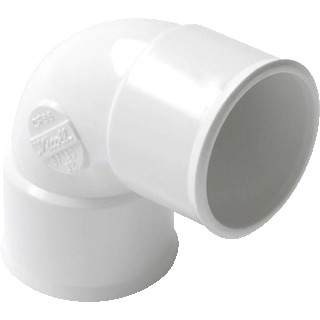 Nicoll PVC BOCHT 32 87GR M/M WIT