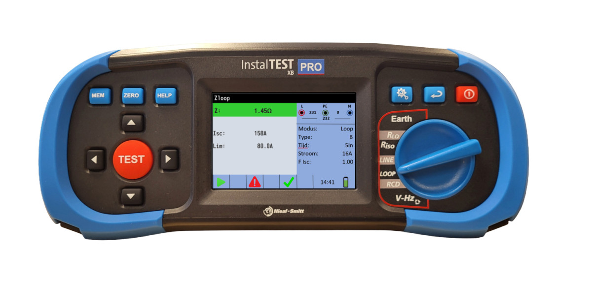 Nieaf-Smitt NEN 1010 NEN 3140 Meters Instaltest XB pro, multifunctionele installatietester