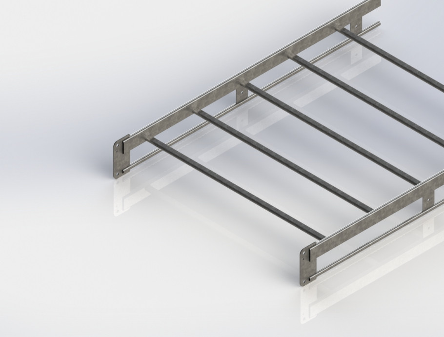 Niedax Group Alround Kabelladder Vot150 Kabelladder 1000 (L=6M)