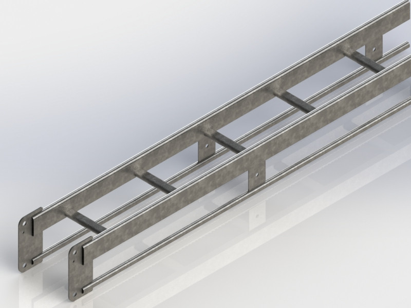 Niedax Group Alround Kabelladder Vot150 Kabelladder 200 (L=6M)