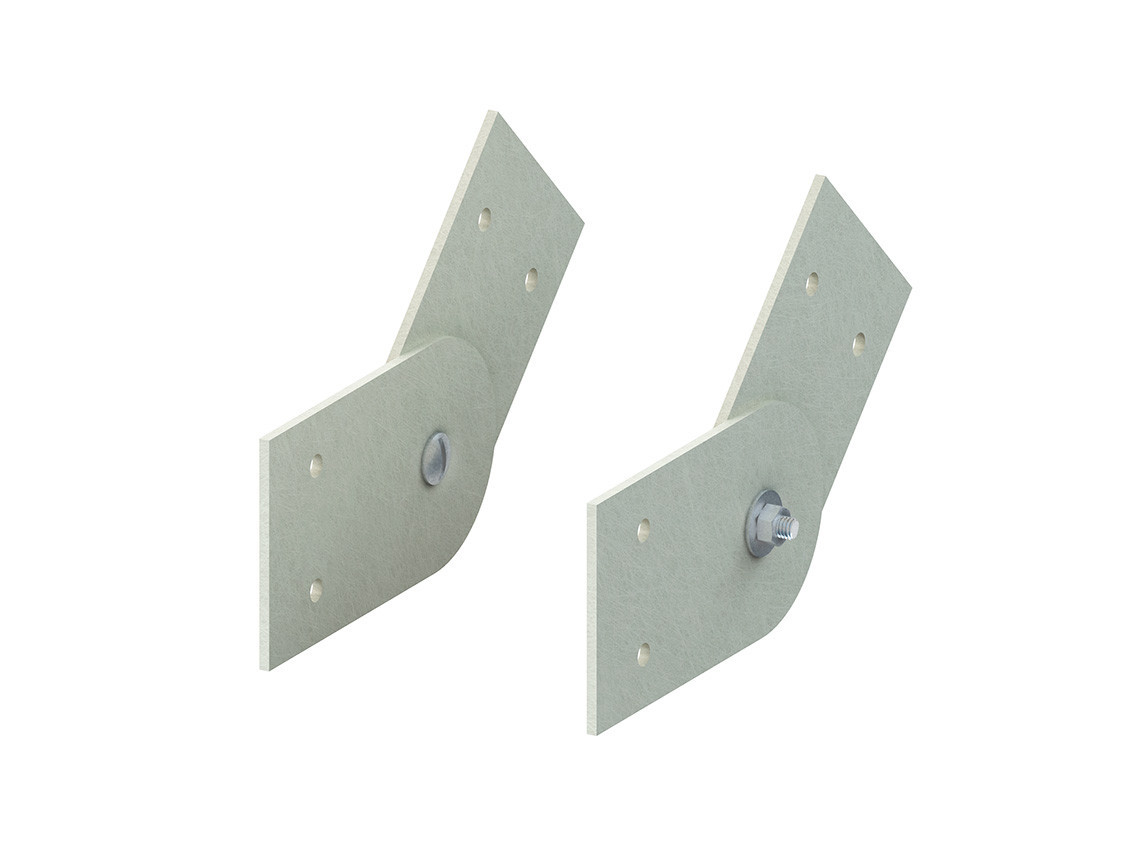 Niedax Group EBO Kabelgoot KKGV80 Koppeling vert. instelbaar