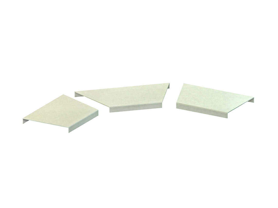 Niedax Group EBO Kabelladder Ulbd150 Deksel bocht90