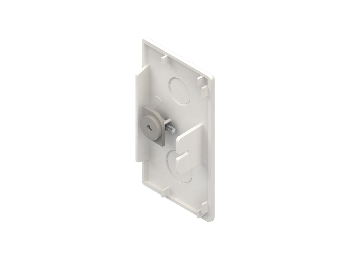 Niedax Group Kleinhuis Kunststof kanalen Eg60110.8 eindplaat