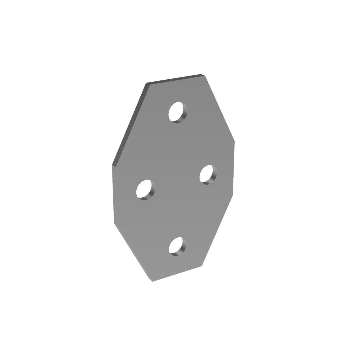 Niedax Group Niedax Strut NX1120R4 Vlakke plaat X 4-G