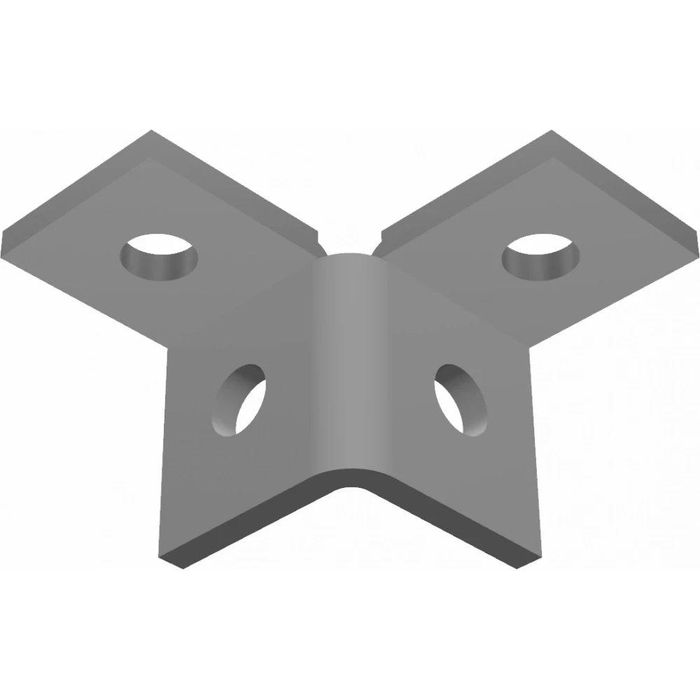 Niedax Group Niedax Strut NX2120V Montagehoek li+re 4-G