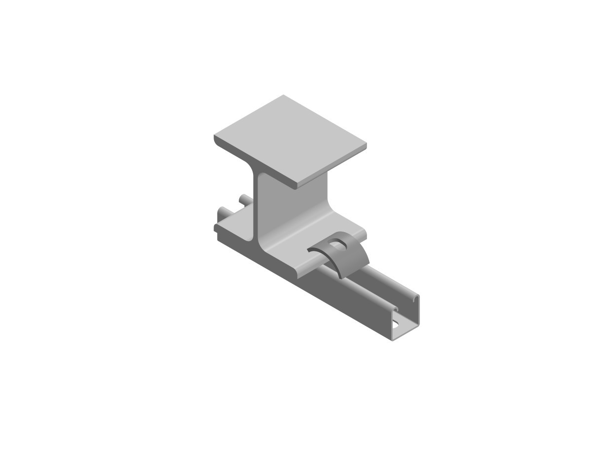 Niedax Group Niedax Strut NX6080R4 Balkklem B sleufgat 11x24mm
