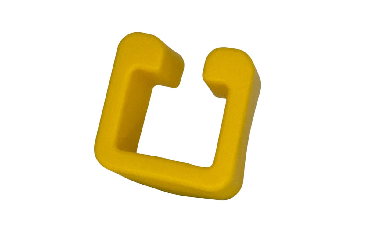 Niedax Group Niedax Strut NX8050K Eindkap uitwendig geel 41x41