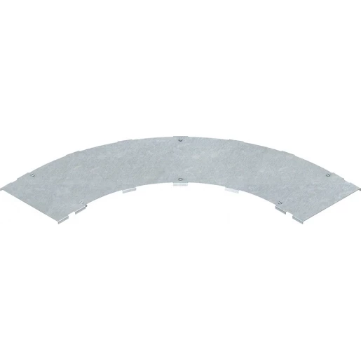 Niedax KLBKDV 200 er deksel bocht90 RVS +DR.SL.