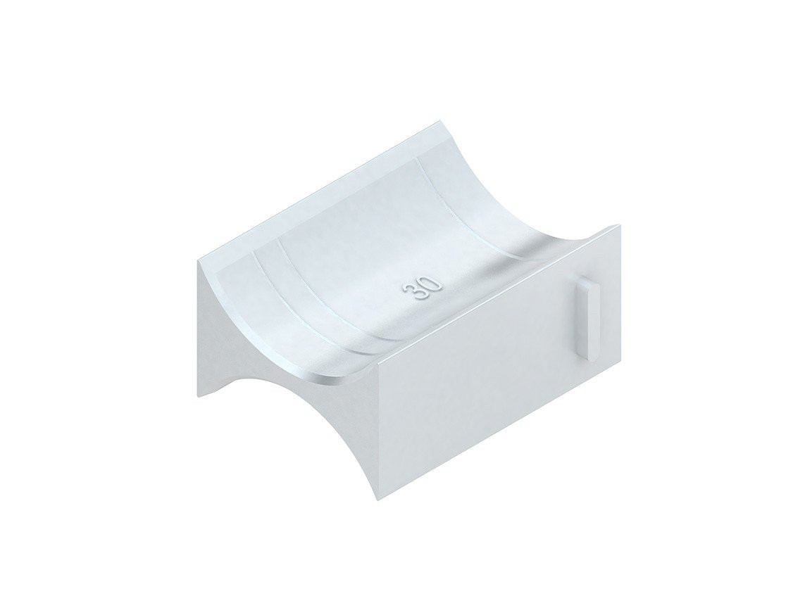 Niedax Kleinhuis Niedax Buis & Kabelklemmen DW 14 tegenplaatje dubbel