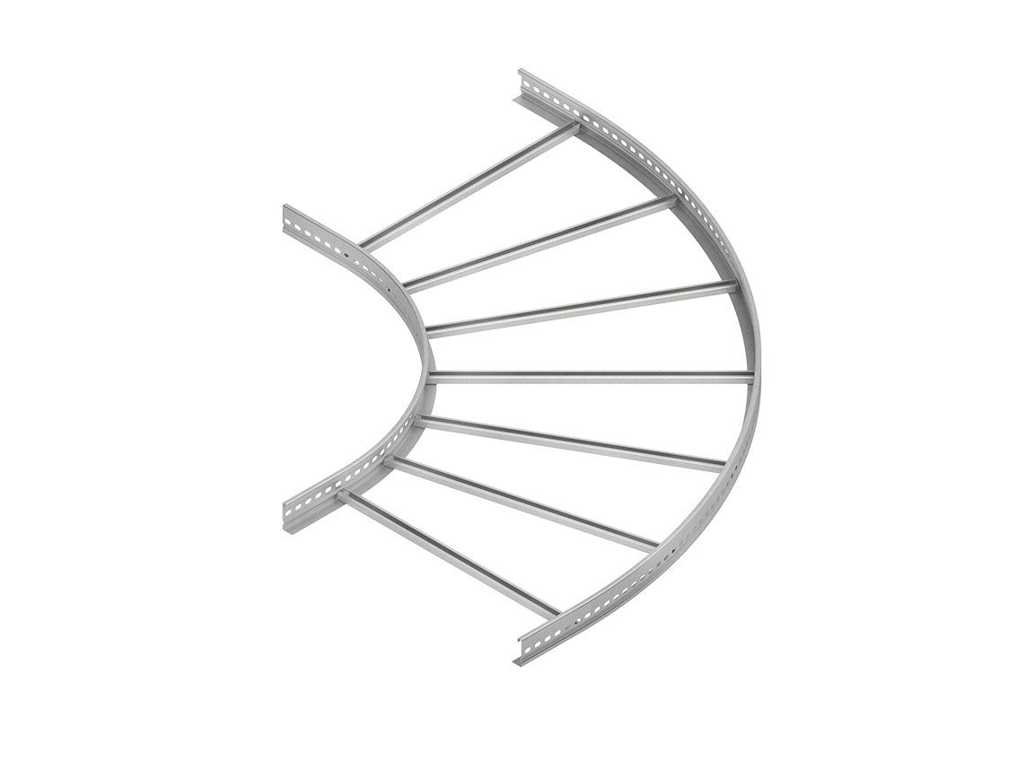 Niedax KLBK bocht/hoekstuk kabelladder 90° 600x60mm