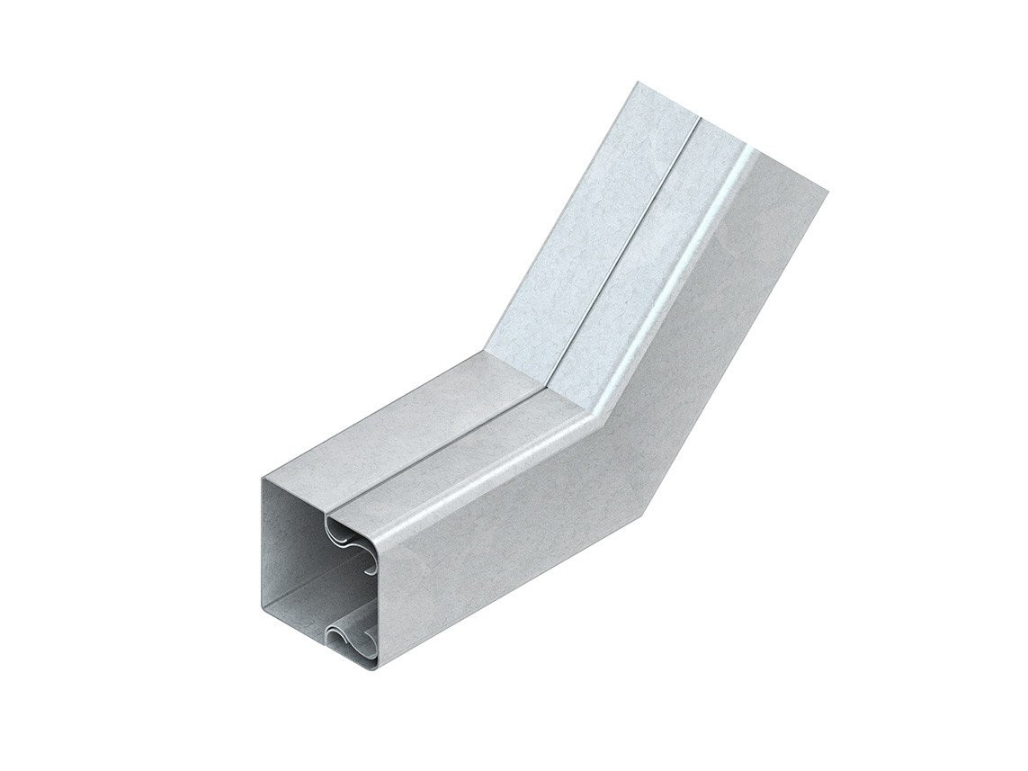 Niedax Kleinhuis Niedax Kabelkanaal Luwb 80.080 W verticale hoek45