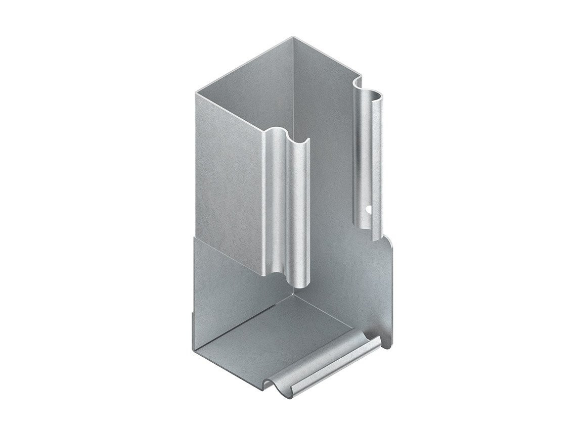 Niedax Kleinhuis Niedax Kabelkanaal Luwe 60.100 W vert. hoek-aanbouw90