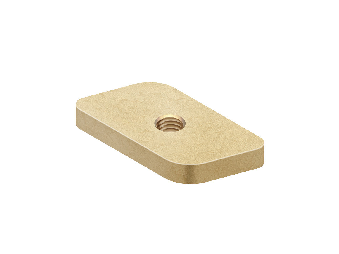 Niedax GSM 406 glijmoer M6 (onbehandeld)