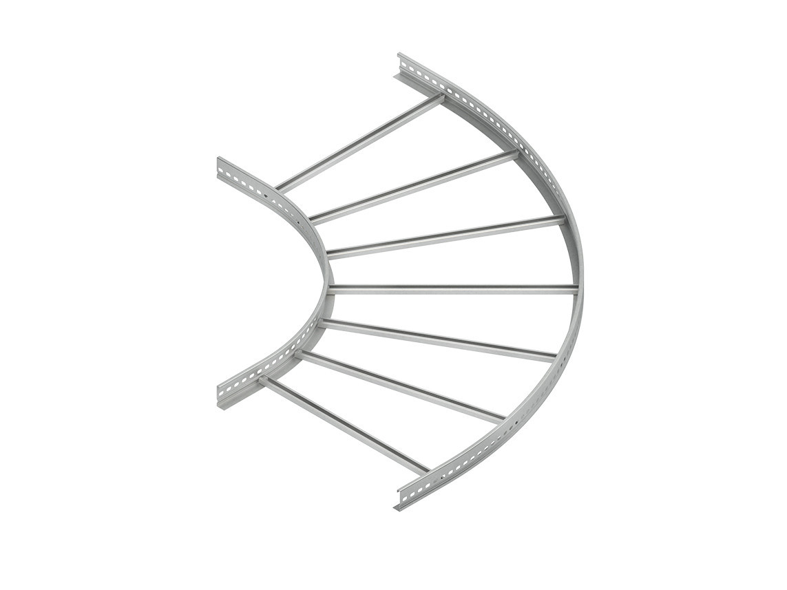 Niedax KLBK bocht/hoekstuk kabelladder 90° 400x60mm