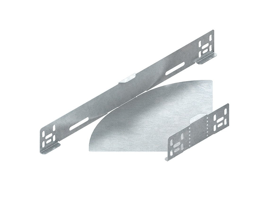 Niedax Rbav bocht/hoekstuk kabelgoot verstelbaar 400x60mm