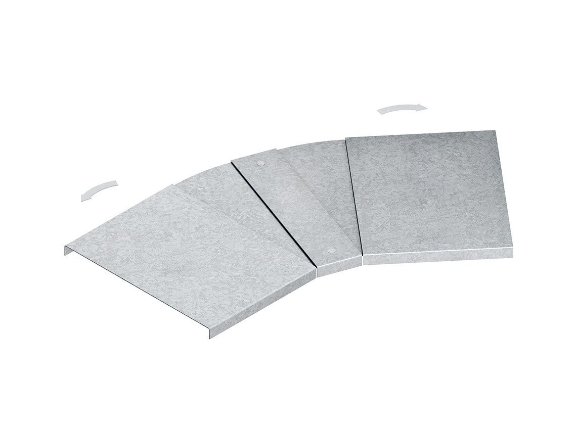 Niedax Rbavd deksel bocht verstelbaar 300MM