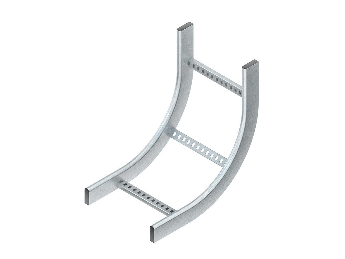 Niedax VC 60 stijgstuk 90° 500x60mm