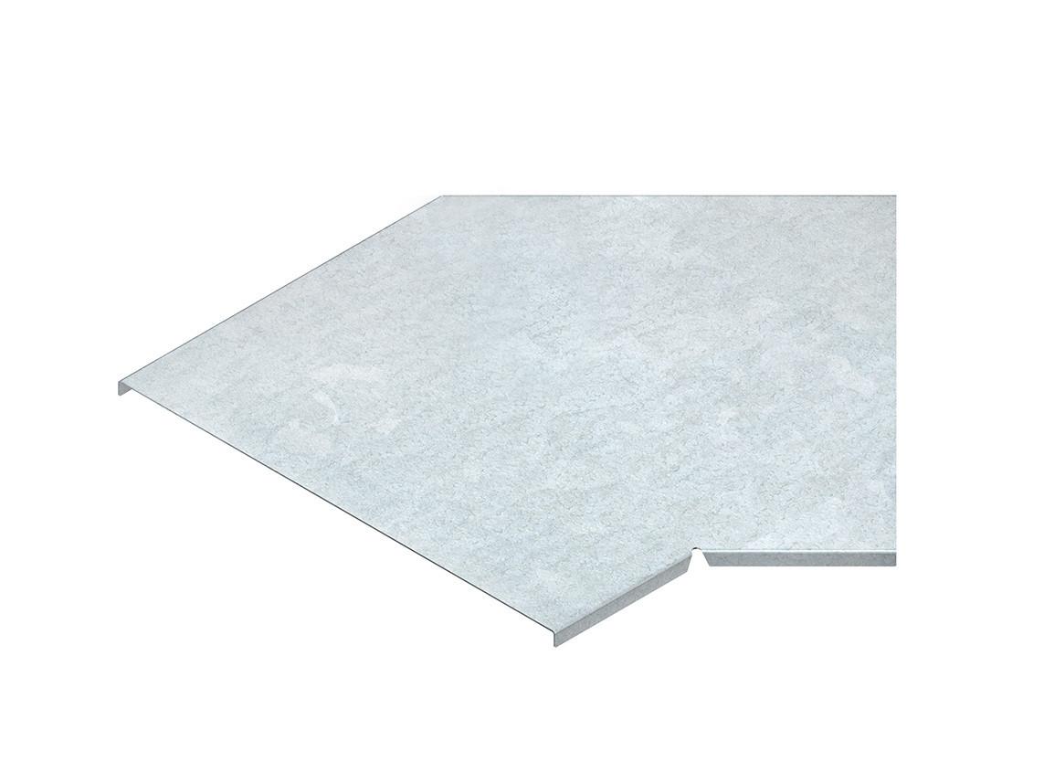 Niedax Rbad deksel bocht 45° 200MM