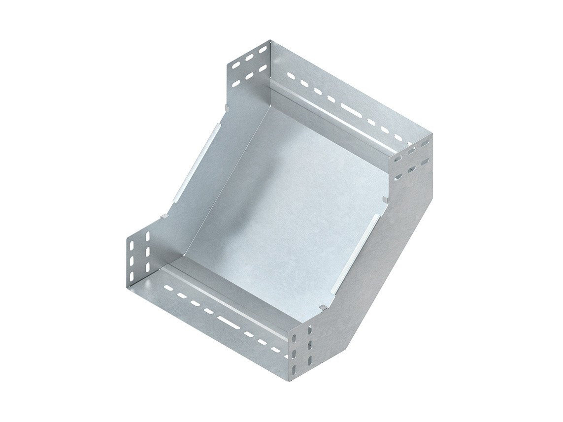 Niedax RSD bocht/hoekstuk kabelgoot stijgstuk 90° 400x85mm Niedax RSD bocht/hoekstuk kabelgoot stijgstuk 90° 400x85mm