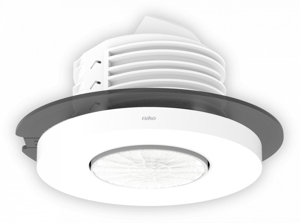 Niko Detectors Aanwezigheidsmelder P42MR, 230 V, master, 12-13 M, voor inbouw (snapfi