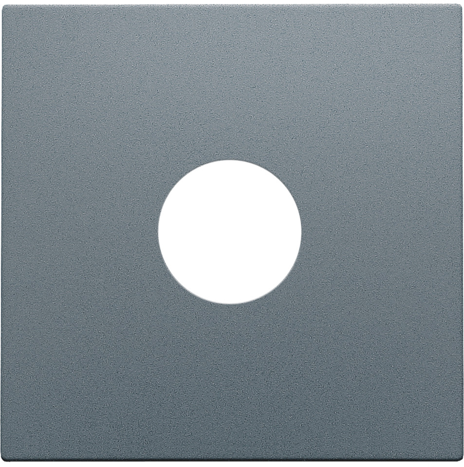 Niko Switches & Sockets Afwerkingsset Voor enkelvoudige coaxaansluiting voor TV, blue grey coa