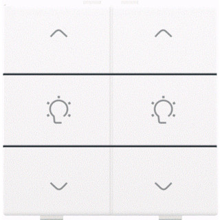 Niko HC bediening dimming 6X K