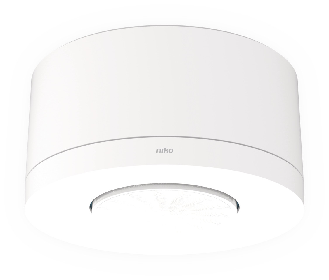 Niko Detectors Bewegingsmelder M42MR, 230 V, 12-13 M, ip54, voor opbouw, wit