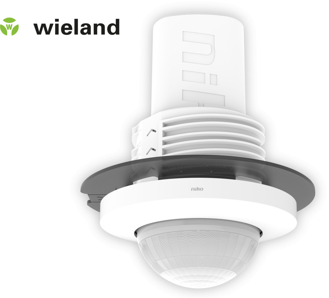 Niko Sensing Aanwezigheidsmelder P48LR, dali-2, master, 32-37 M, voor inbouw (snapf