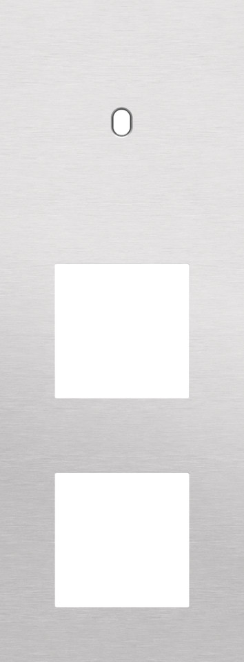 Niko — Drievoudige Afdekplaat, verticaal 71 MM centerafstand, voor een enkelv