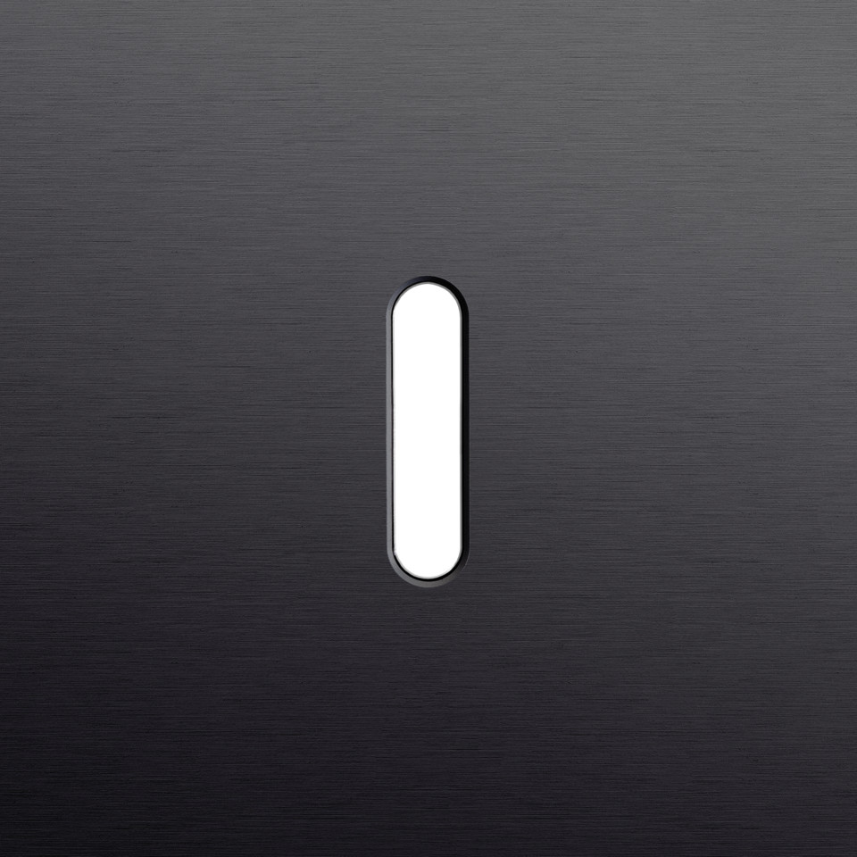 Niko Home Automation Enkelvoudige Afdekplaat, voor rocker (1 onderdeel), home con