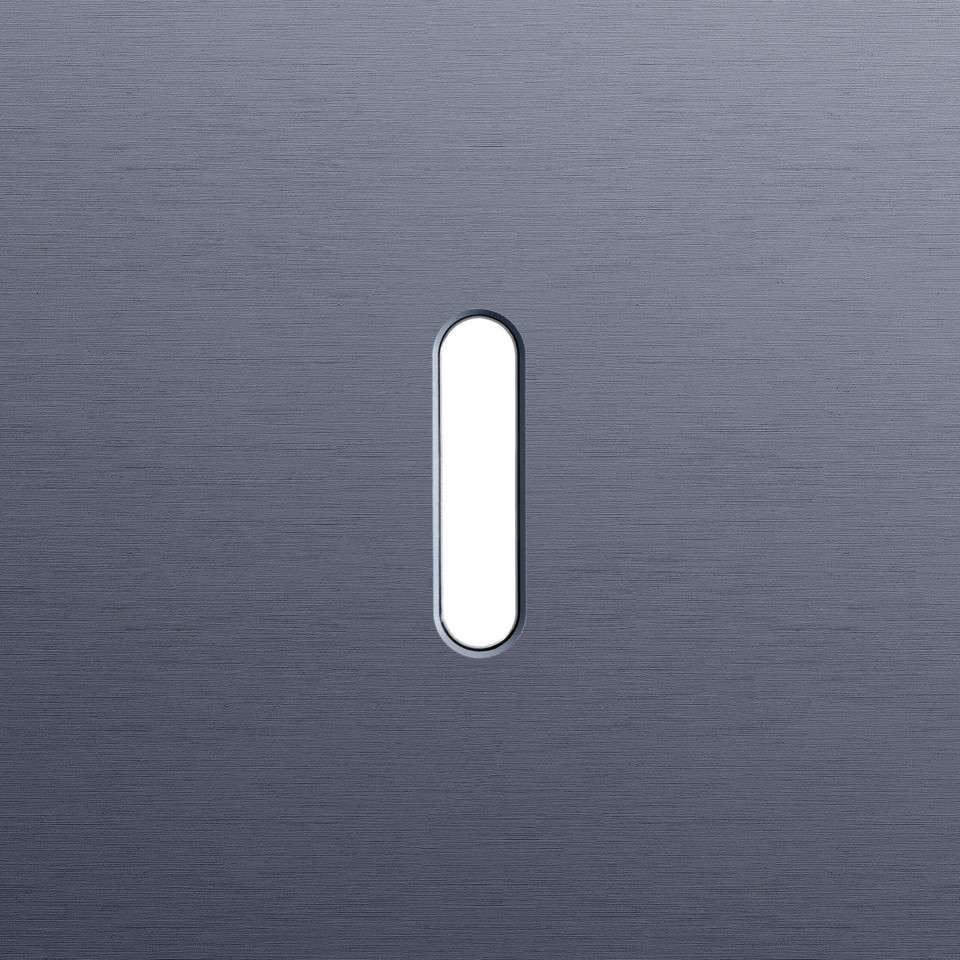 Niko Home Automation Enkelvoudige Afdekplaat, voor rocker (1 onderdeel), home con