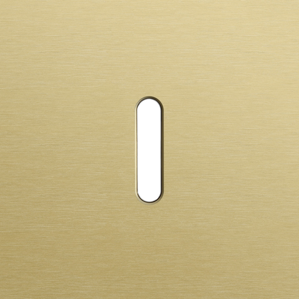 Niko Home Automation Enkelvoudige Afdekplaat, voor rocker (1 onderdeel), home con