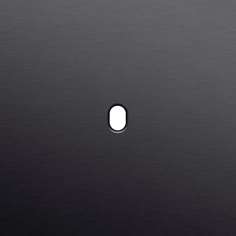 Niko Home Automation Enkelvoudige Afdekplaat, voor toggle (1 onderdeel), home con