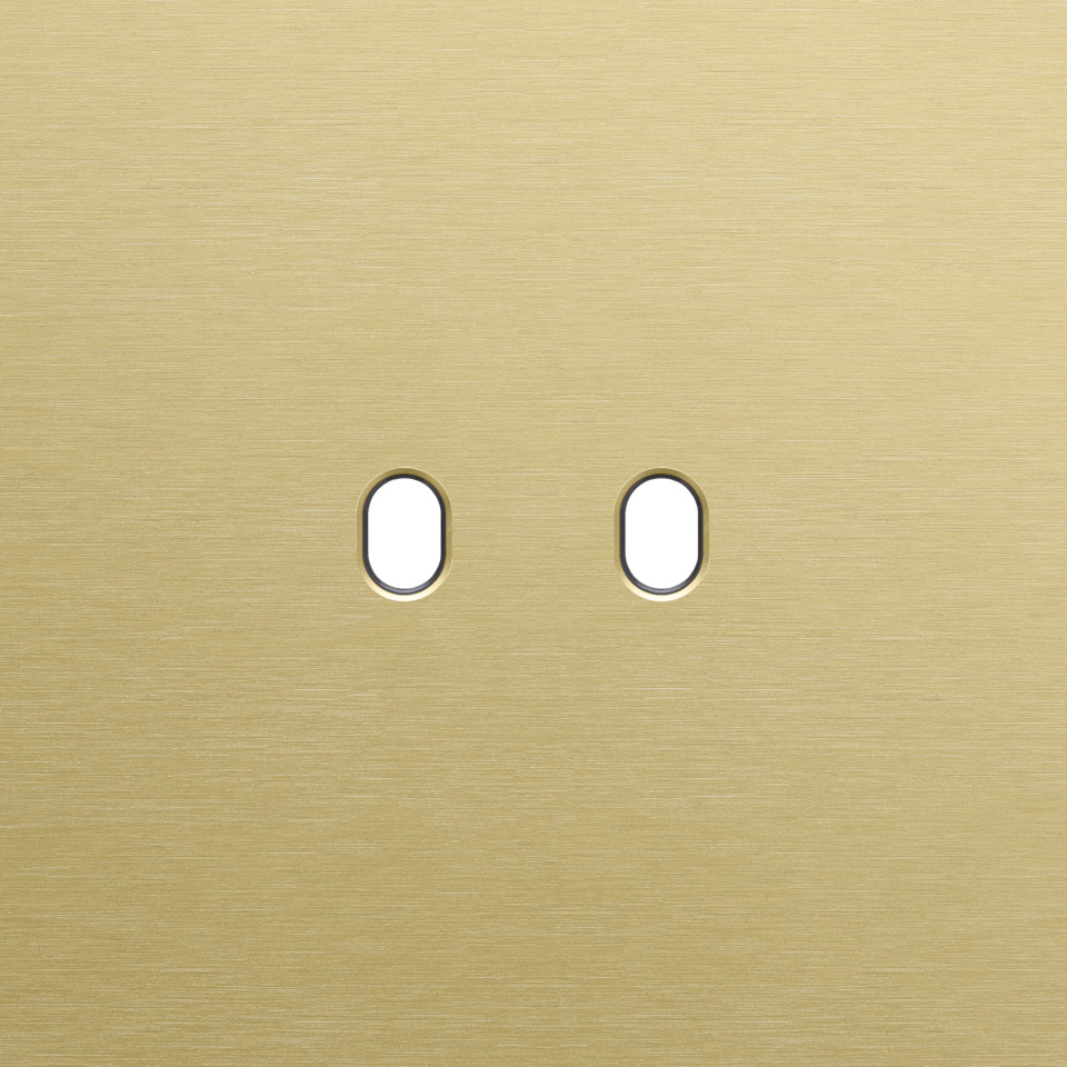 Niko Home Automation Enkelvoudige Afdekplaat, voor toggle set (2 onderdelen), hom