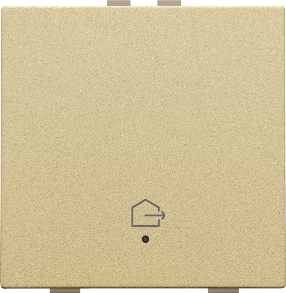 Niko Home Automation Enkelvoudige Drukknop met led en comfortsensoren voor home contro