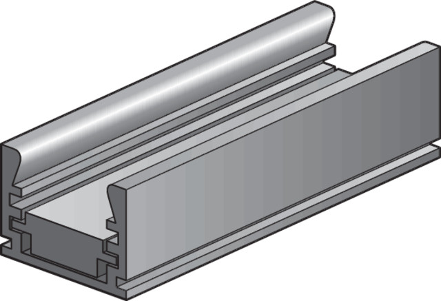 Niko Light (control) Aluminium Profiel met verstelbare hoogte, 2 M