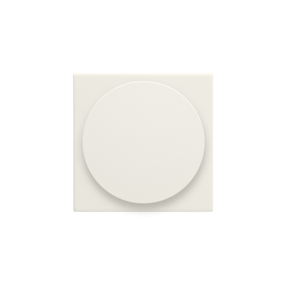 Niko Lighting Control Afwerkingsset Voor draaiknopdimmer of extensie, incl. draaiknop, cotto
