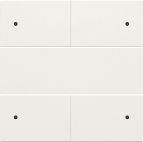 Niko Tiptoets schakelaar/dimmer wit