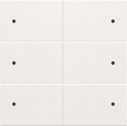 Niko Tiptoets schakelaar/dimmer wit
