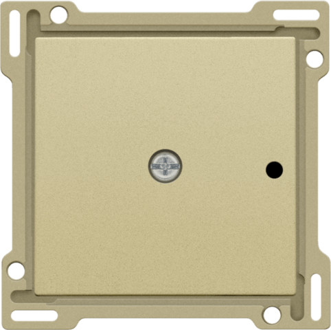 Niko Pure alu gold centraalplaat blindplaat goud
