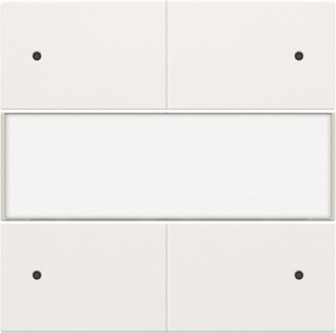 Niko Pure tiptoets schakelaar/dimmer wit