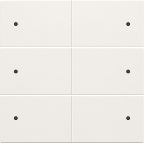Niko Pure tiptoets schakelaar/dimmer wit
