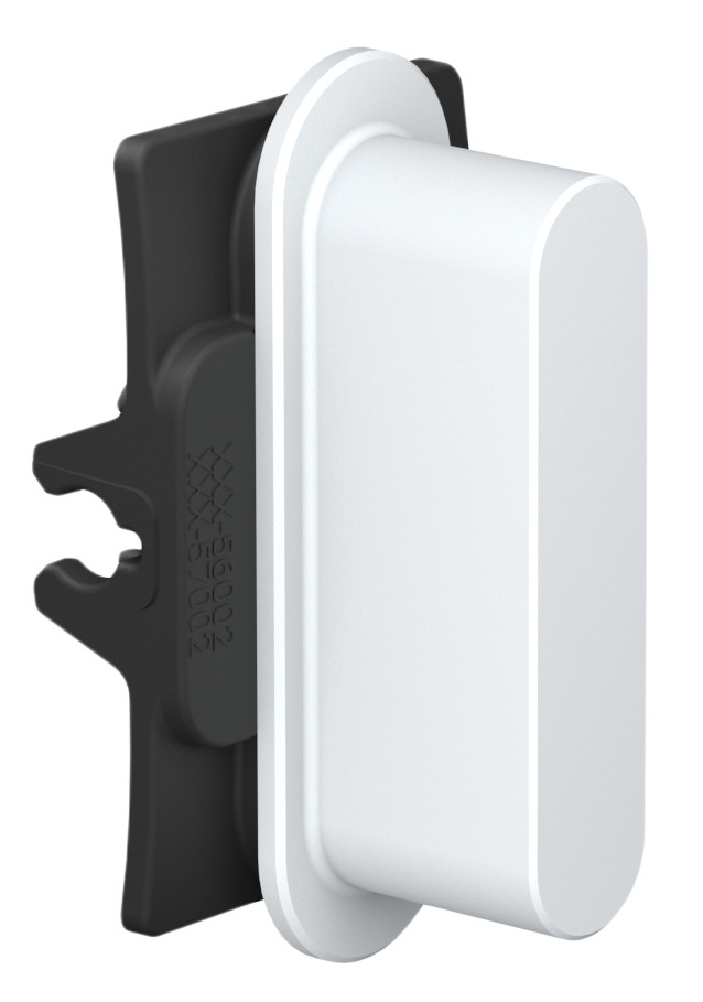 Niko Home Automation Rocker (1 onderdeel), home control, steel white coated