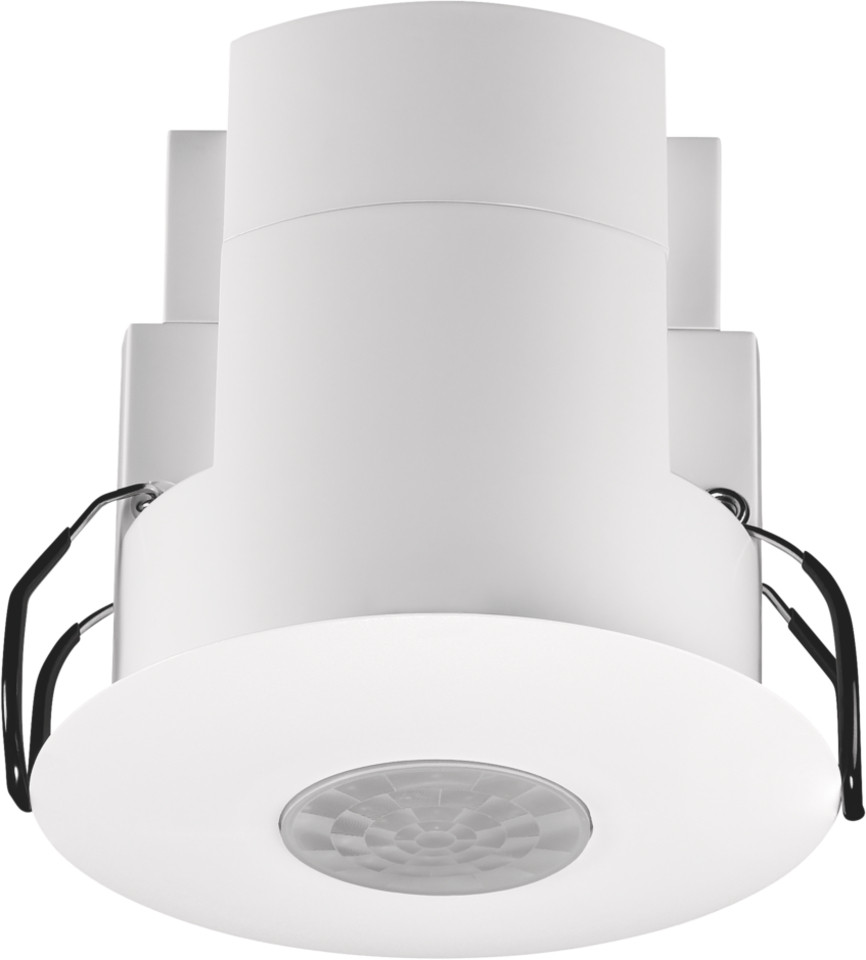 Niko Sensing Aanwezigheidsmelder, 230 V, master, 12 M, vlak, voor inbouw, wit