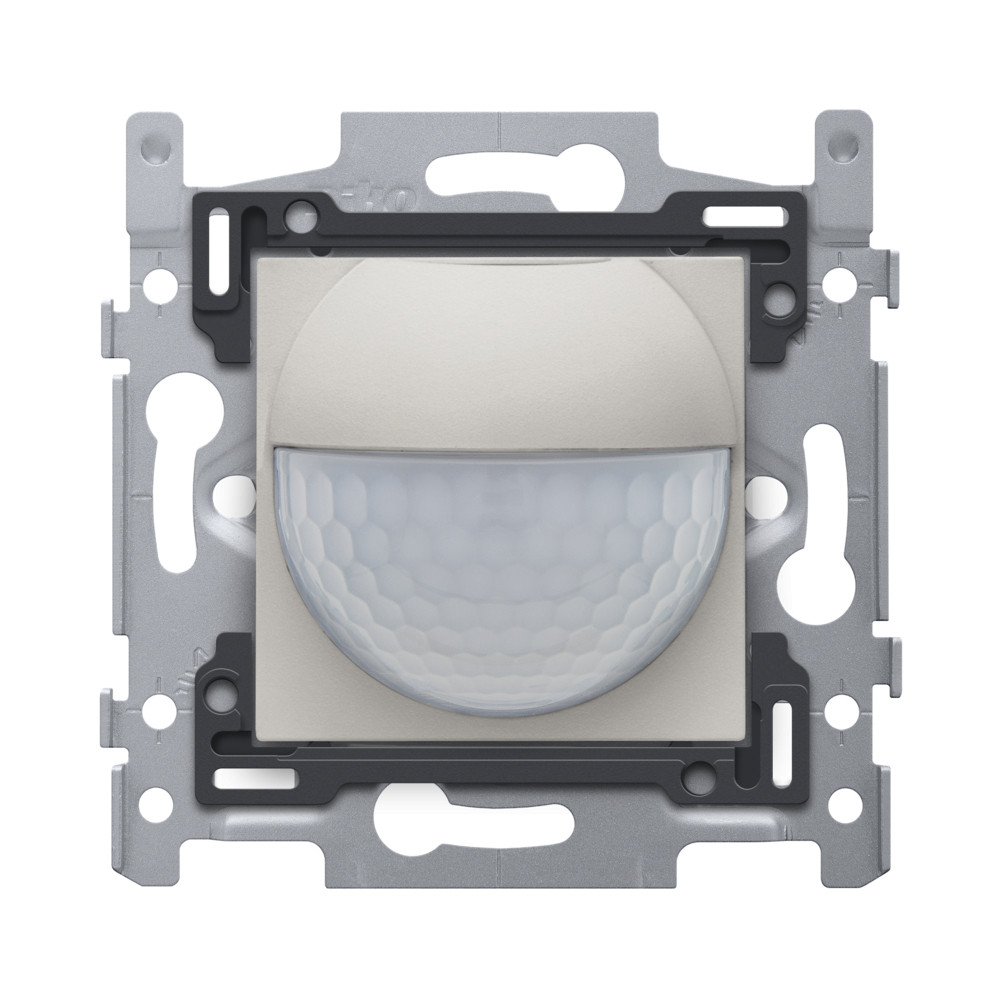 Niko Sensing Bewegingsmelder, 230 V, 8 M, 180°, wanddetector, voor inbouwdoos, ligh